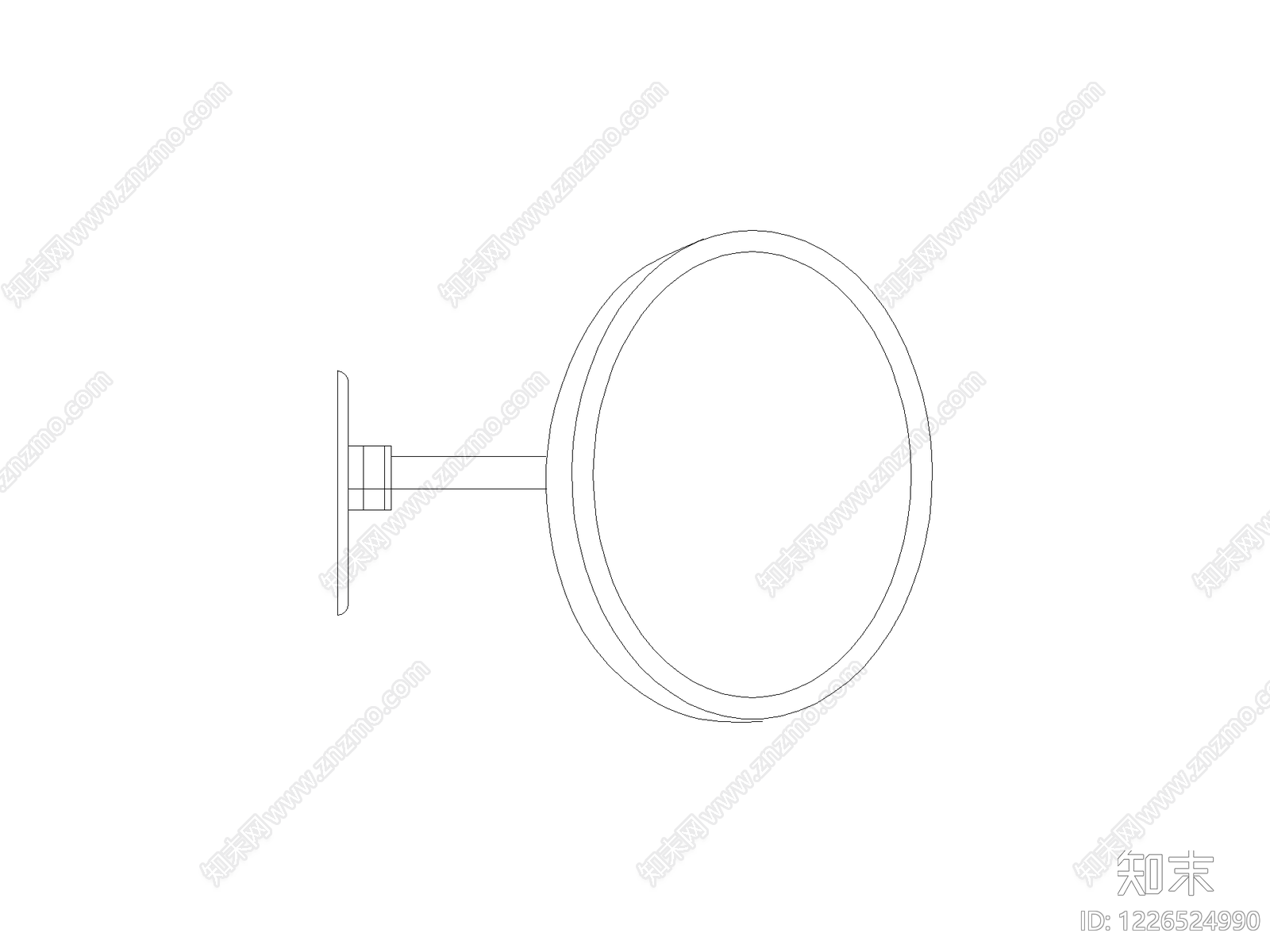卫浴图块cad施工图下载【ID:1226524990】