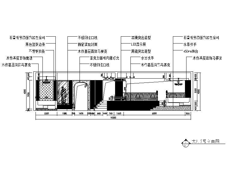 拉萨慢摇酒吧超详细施工图（含效果图）cad施工图下载【ID:1131207003】