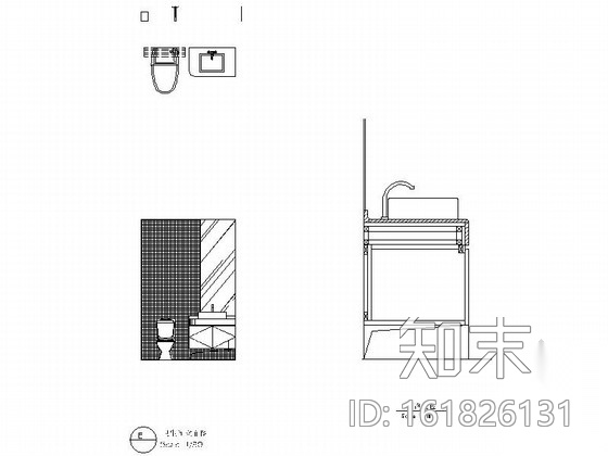 [北京]中关村时尚现代女子养生会所装修施工图cad施工图下载【ID:161826131】