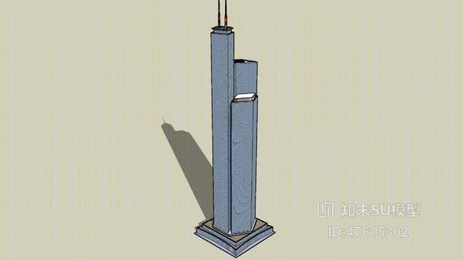 商业高层SU模型下载【ID:419325274】