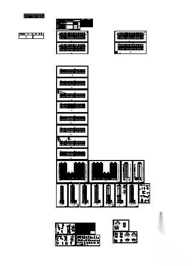 某著名设计院二十层底商住宅楼建筑方案扩初cad施工图下载【ID:166057172】