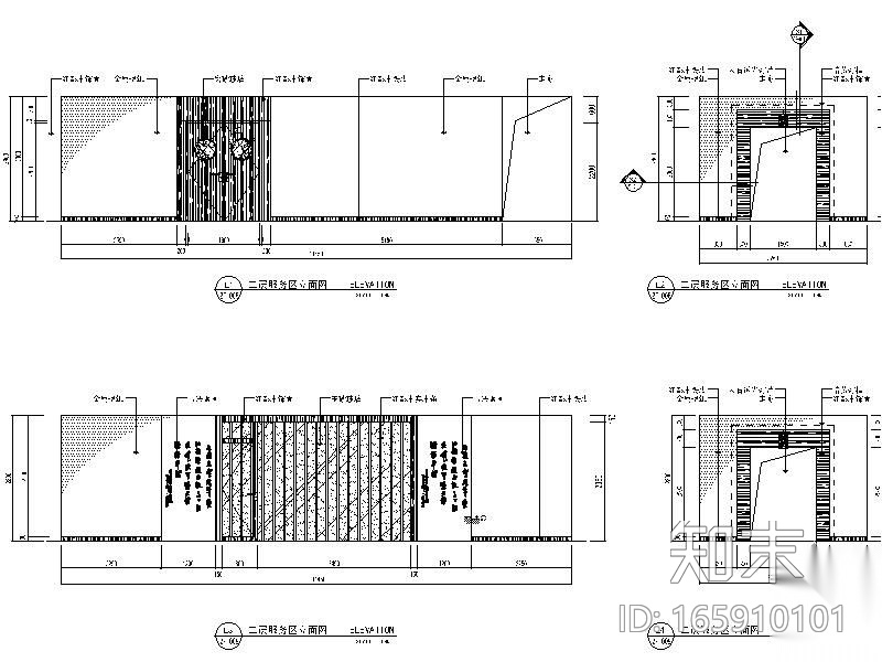 某大型浴场装修图(含效果)cad施工图下载【ID:165910101】