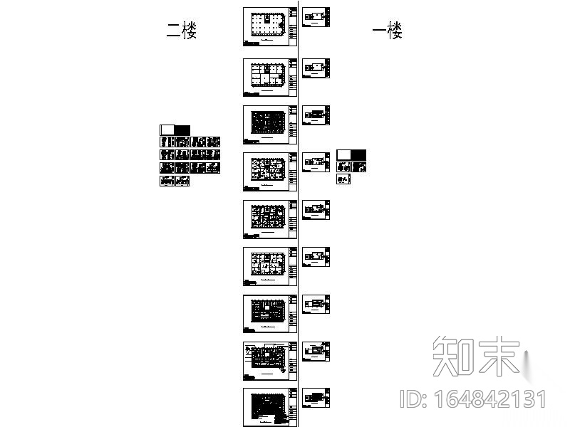 [四川]某1506㎡家居商场设计施工图cad施工图下载【ID:164842131】