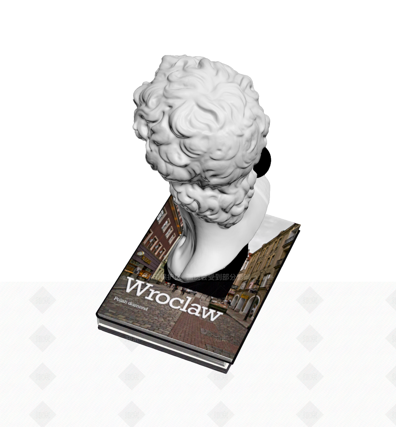 雕塑头像摆件3D模型下载【ID:1205547898】