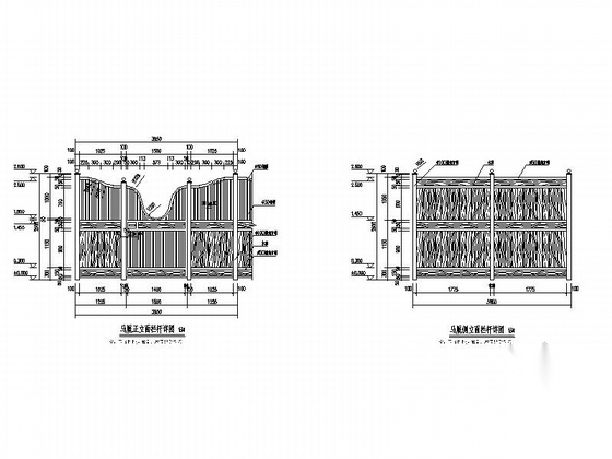 欧式风格两层赛马场建筑施工图施工图下载【ID:165625126】