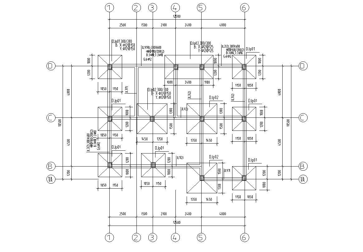 [广东]小型别墅建筑别墅施工图设计施工图下载【ID:149888180】