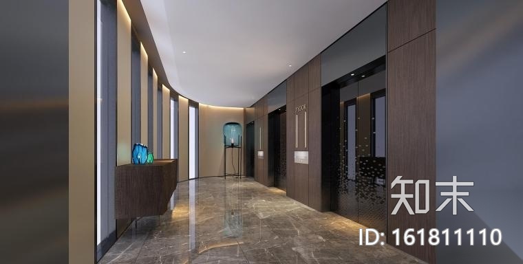 [广东]香港加设计-清远市希尔顿欢朋酒店装修图纸+软装...cad施工图下载【ID:161811110】
