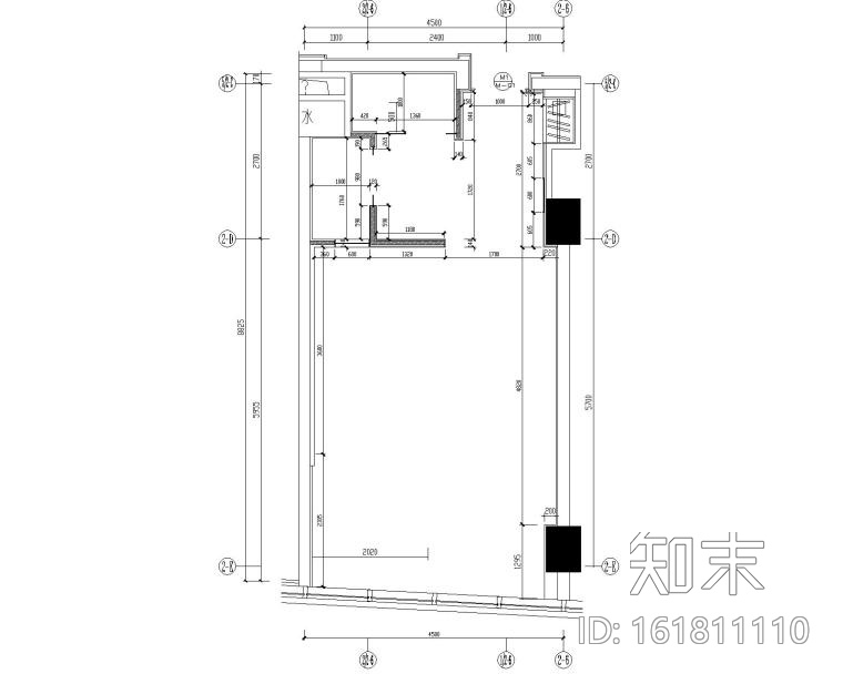 [广东]香港加设计-清远市希尔顿欢朋酒店装修图纸+软装...cad施工图下载【ID:161811110】