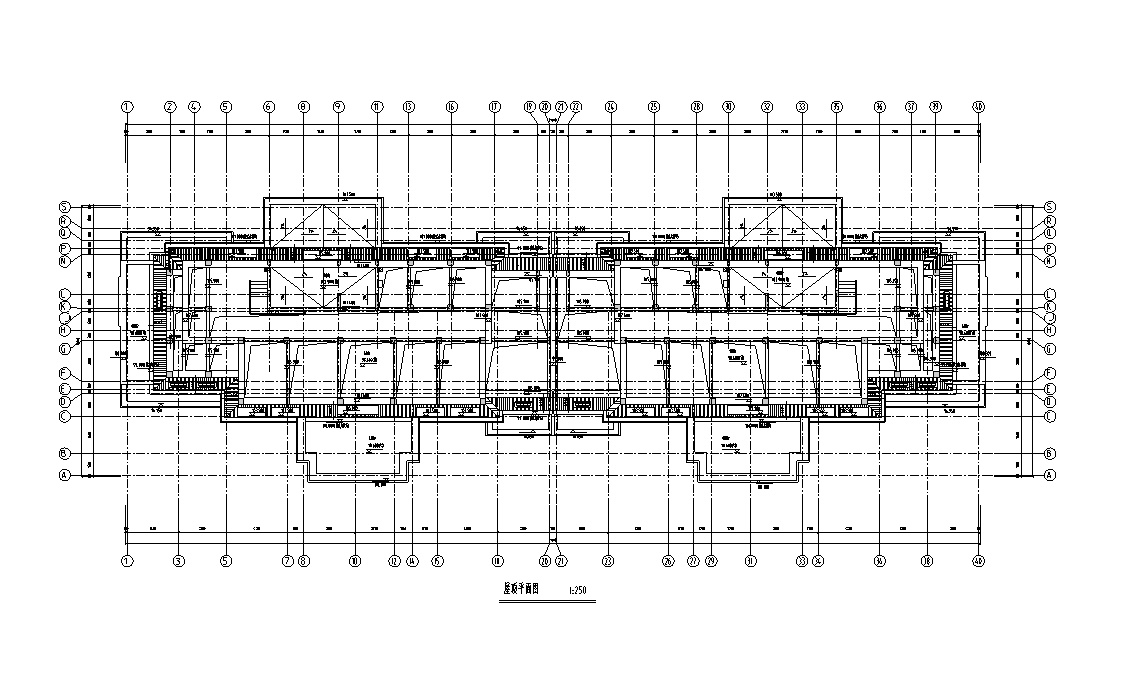 [山东]华润淄博中央公园建筑施工图cad施工图下载【ID:150004133】