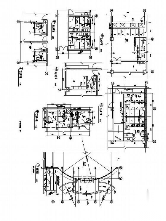 [郑州]高层国家中医医疗建筑施工图cad施工图下载【ID:165609130】