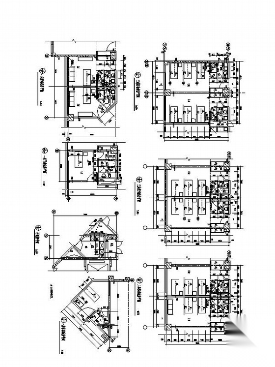 [郑州]高层国家中医医疗建筑施工图cad施工图下载【ID:165609130】