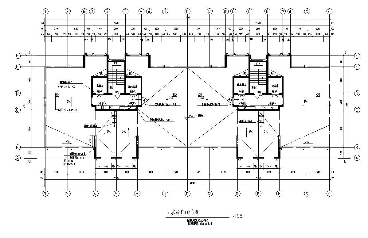 [宁夏]高层剪力墙结构住宅建筑施工图（含多栋住宅楼）施工图下载【ID:149778128】