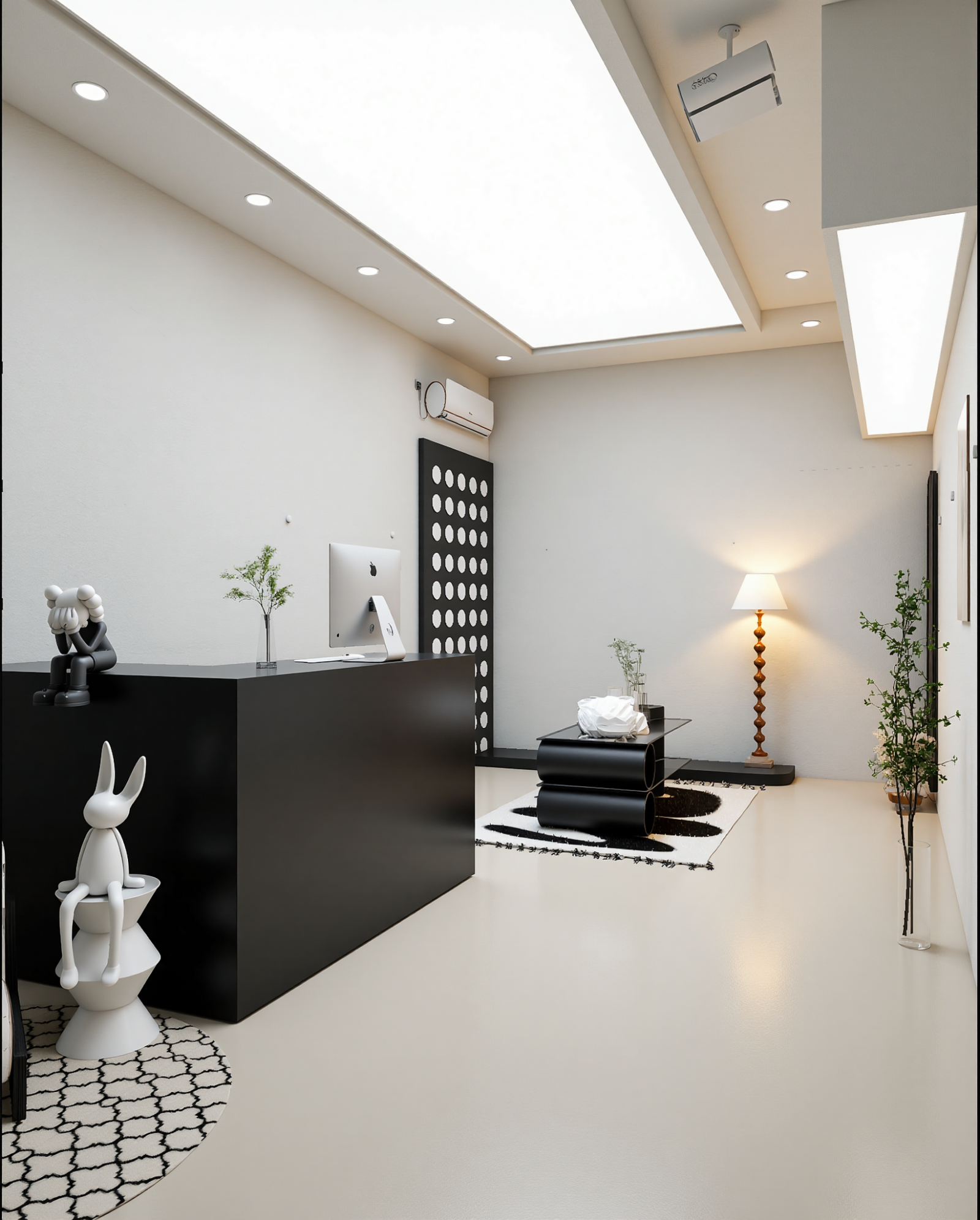 法式接待室3D模型下载【ID:1214655474】