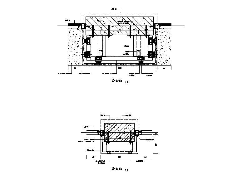 [浙江]五层办公楼石材及铝板幕墙建筑施工图施工图下载【ID:149940189】