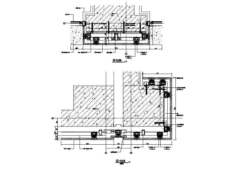 [浙江]五层办公楼石材及铝板幕墙建筑施工图施工图下载【ID:149940189】