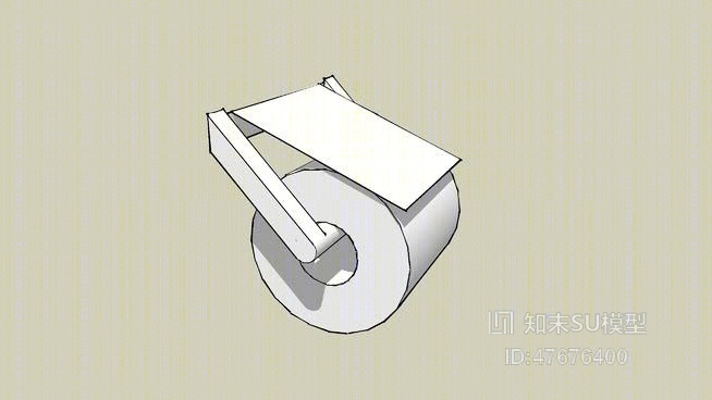 卷纸架SU模型下载【ID:47676400】