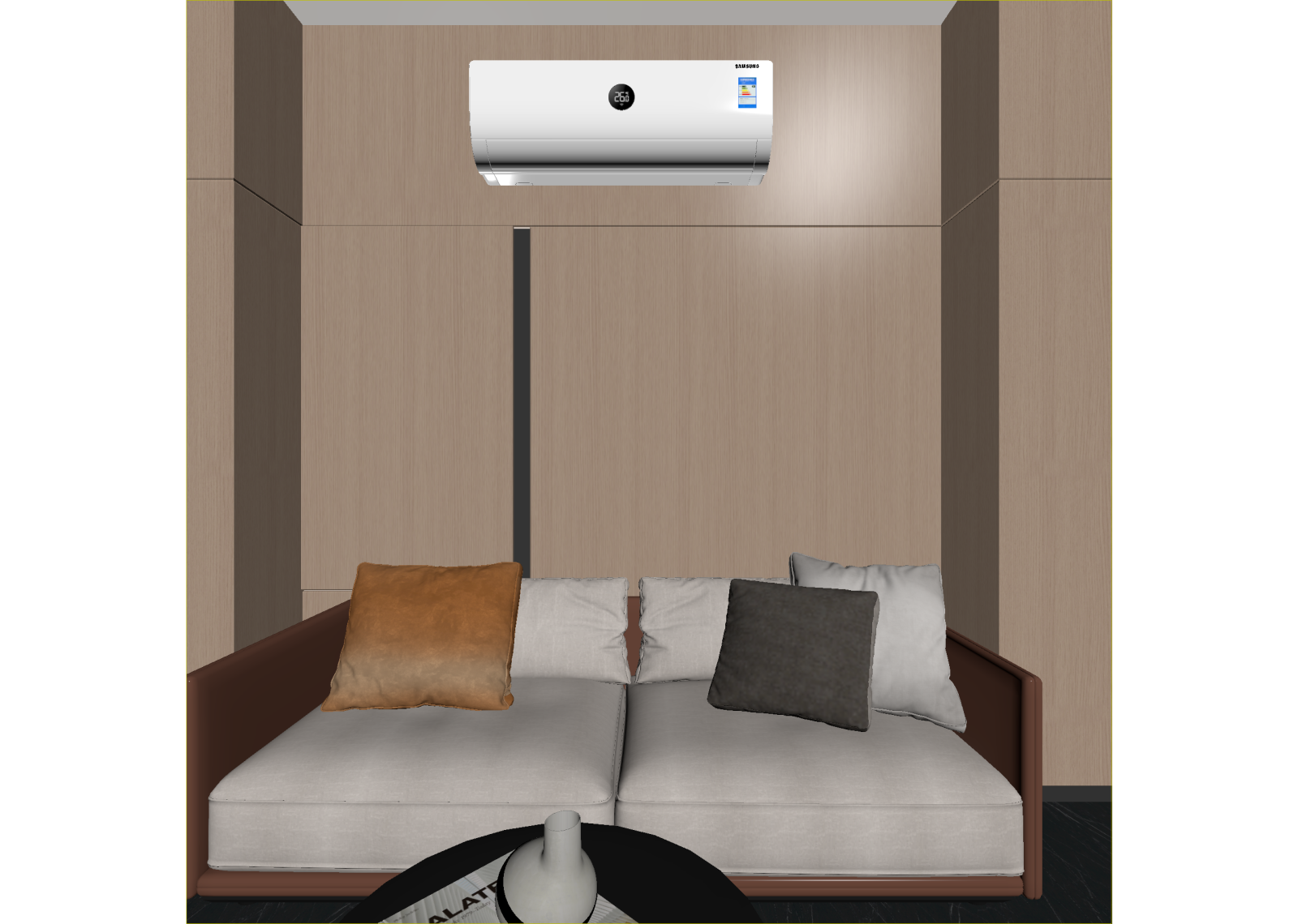 现代休息区3D模型下载【ID:1214410320】