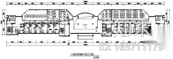 某大学实训楼装修工程图cad施工图下载【ID:165711179】