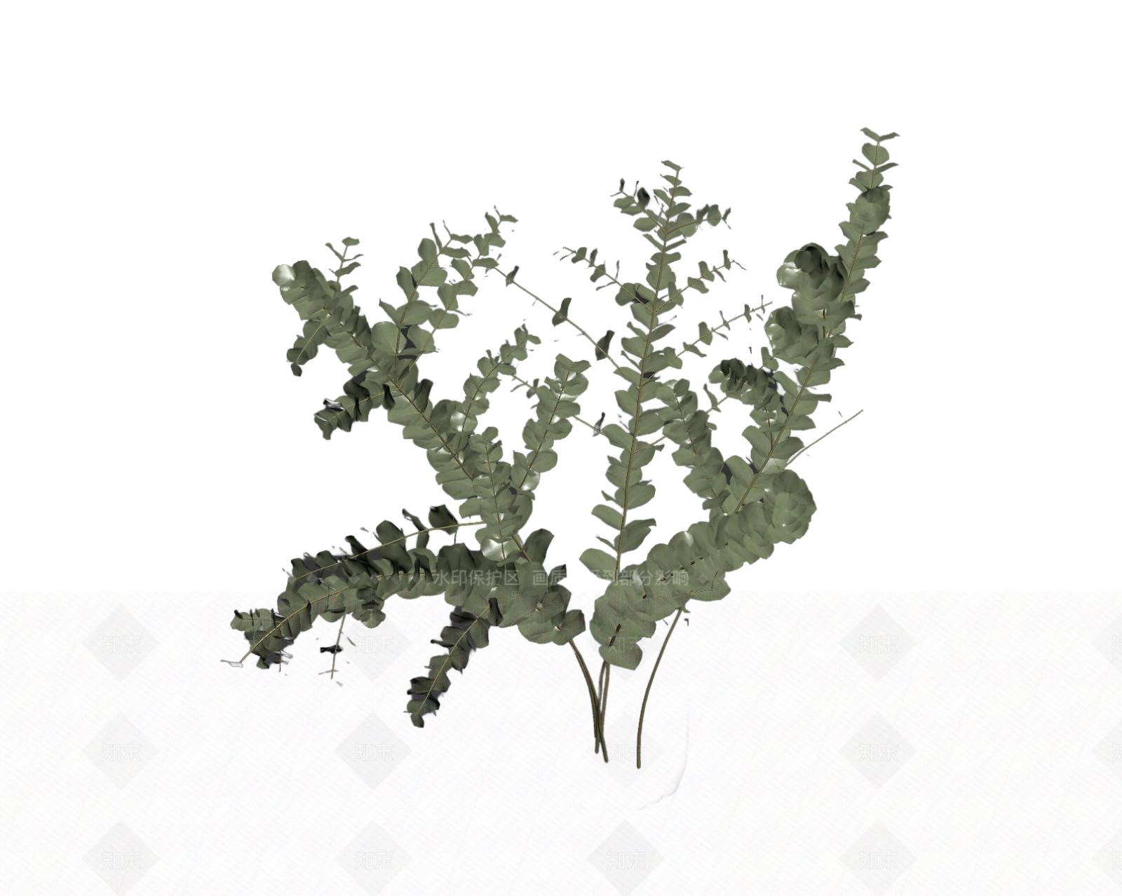 带盆绿植模型3D模型下载【ID:1206181800】