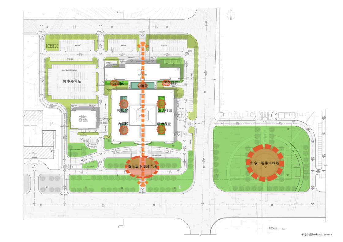 [山东]新古典风格高层大学附属医院建筑设计方案文本cad施工图下载【ID:151585106】