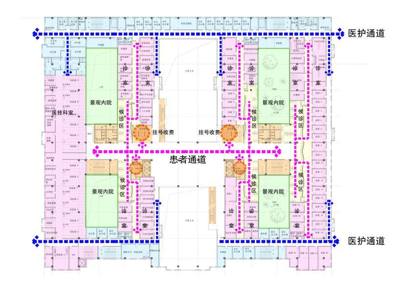 [山东]新古典风格高层大学附属医院建筑设计方案文本cad施工图下载【ID:151585106】