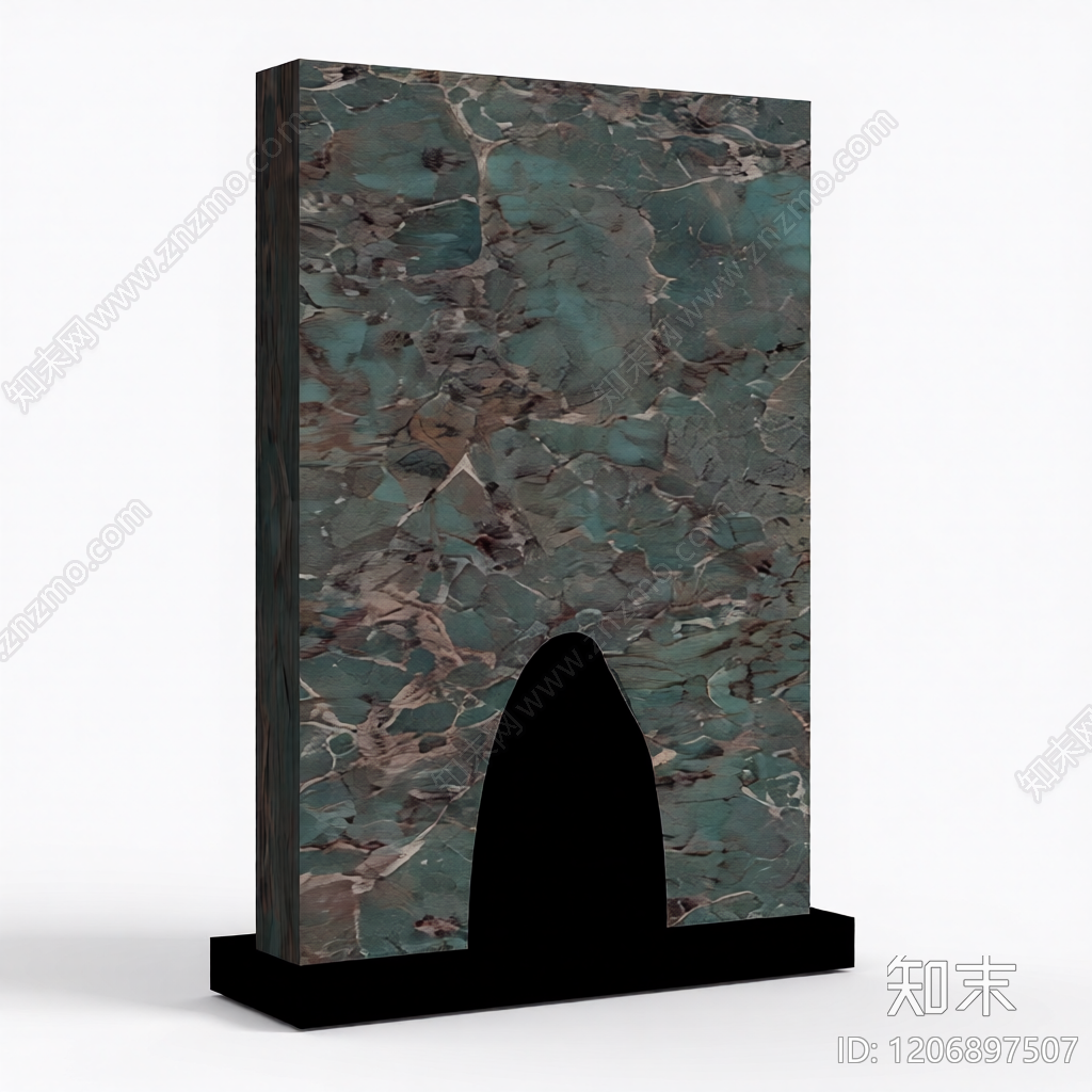 大理石拱门装饰构件3D模型下载【ID:1206897507】