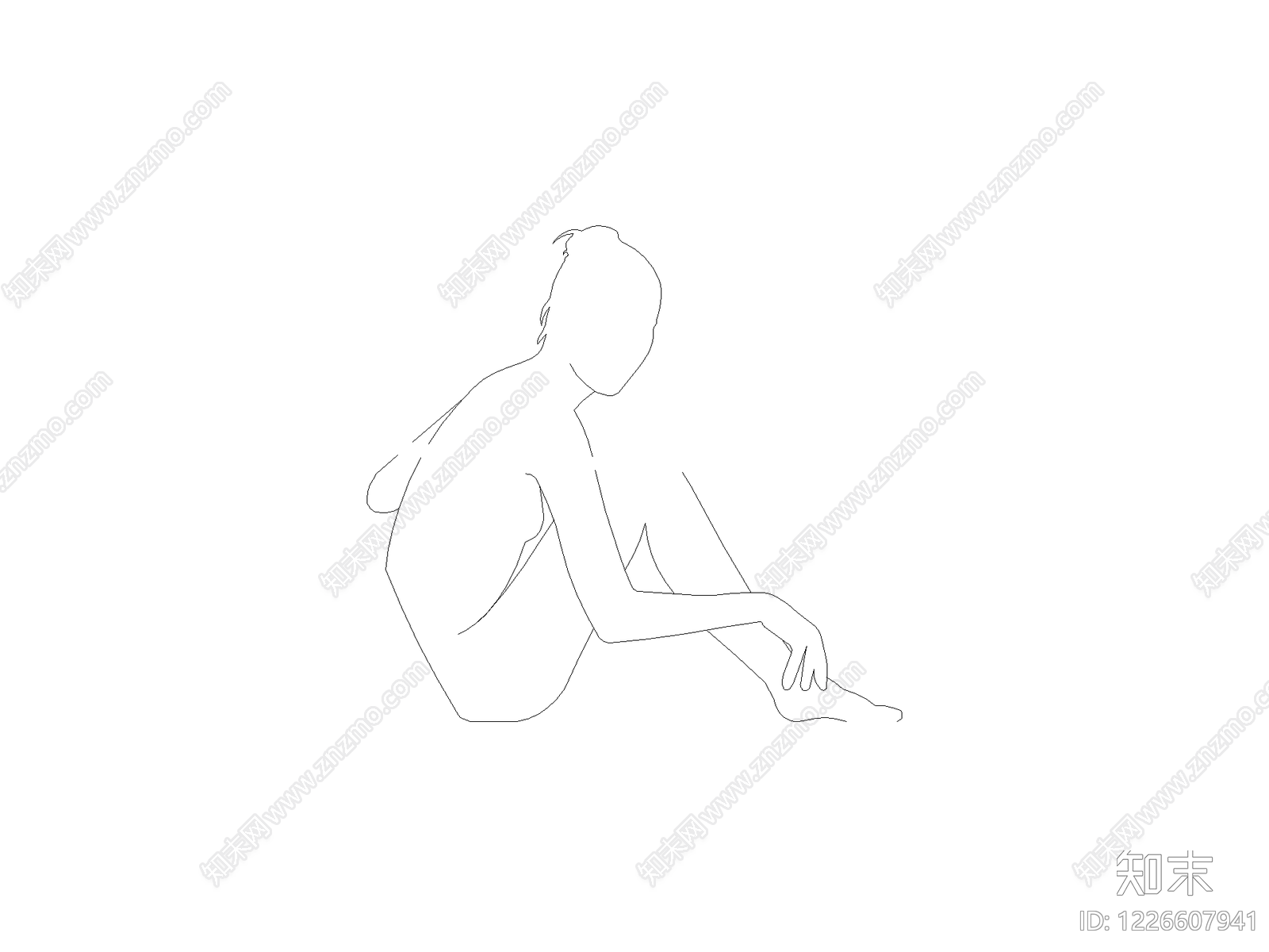 人物cad施工图下载【ID:1226607941】