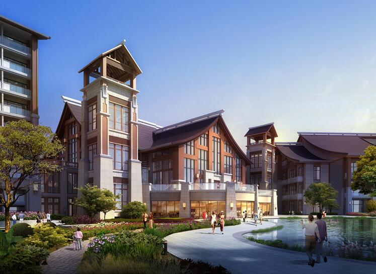 [四川]国际温泉度假酒店报建文本cad施工图下载【ID:165752125】