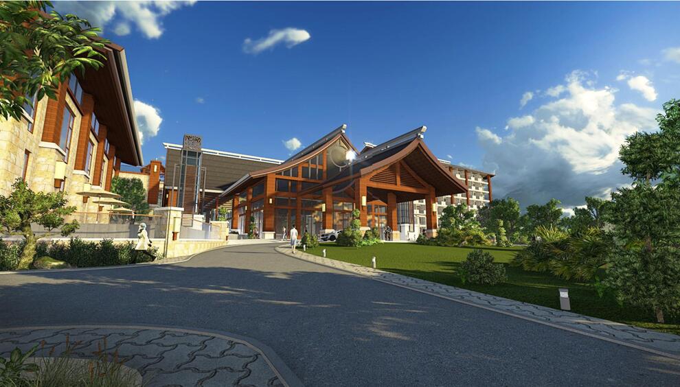 [四川]国际温泉度假酒店报建文本cad施工图下载【ID:165752125】