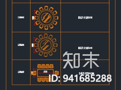 各式休闲座椅施工图下载【ID:941685288】
