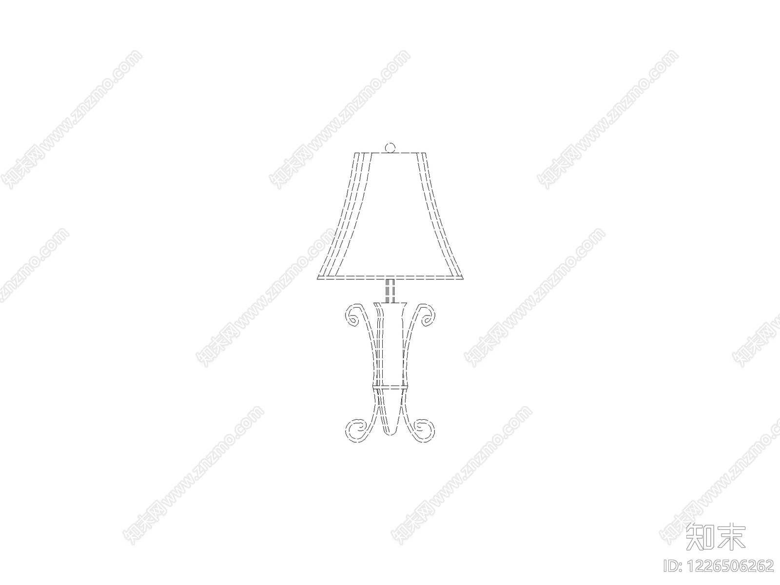 灯具图块cad施工图下载【ID:1226506262】