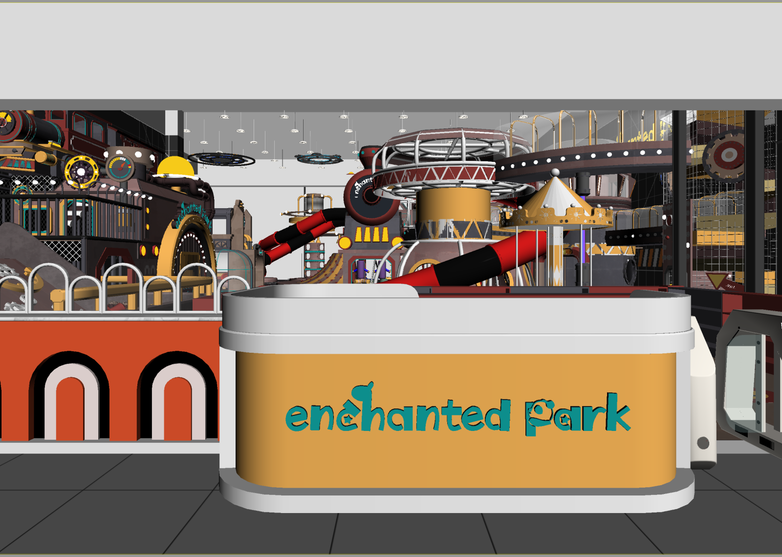 现代其他展厅3D模型下载【ID:1215133737】