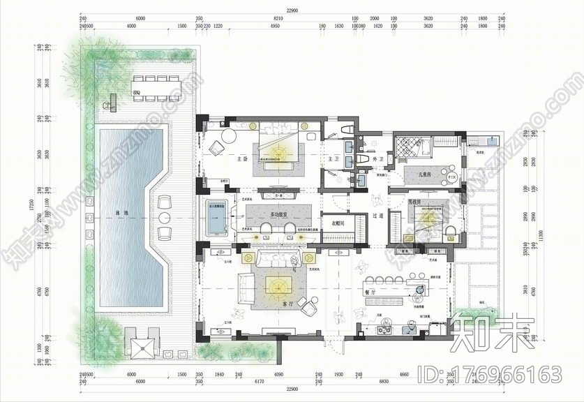 52套家具住宅方案设计下载【ID:176966163】