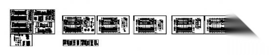某五层教学楼办公楼建筑施工图cad施工图下载【ID:151433183】