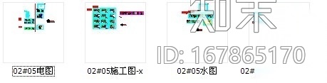 [江苏]现代风情三层别墅室内装修施工图（含电气图）施工图下载【ID:167865170】