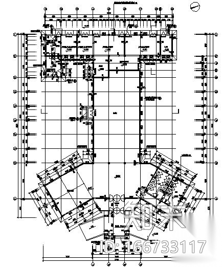 [安徽琅琊山]某水库值班房建筑施工图cad施工图下载【ID:166733117】