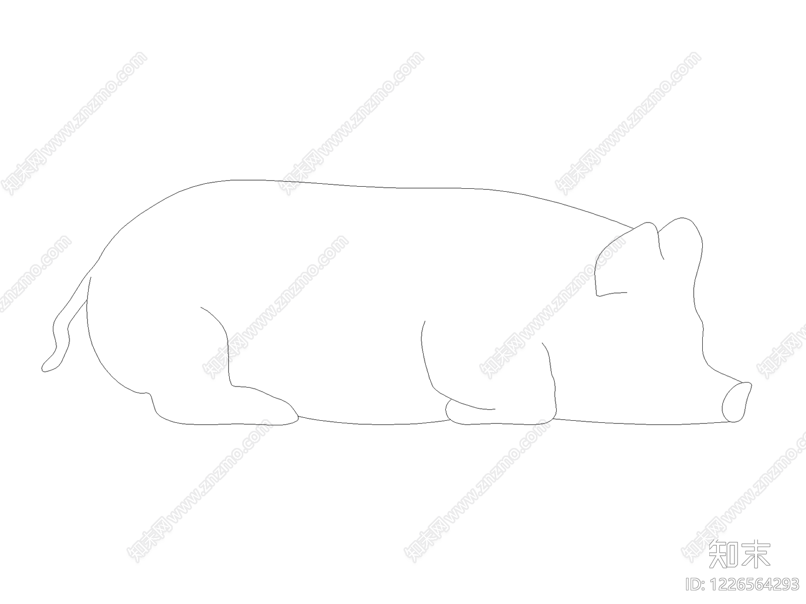 动物CAD图纸