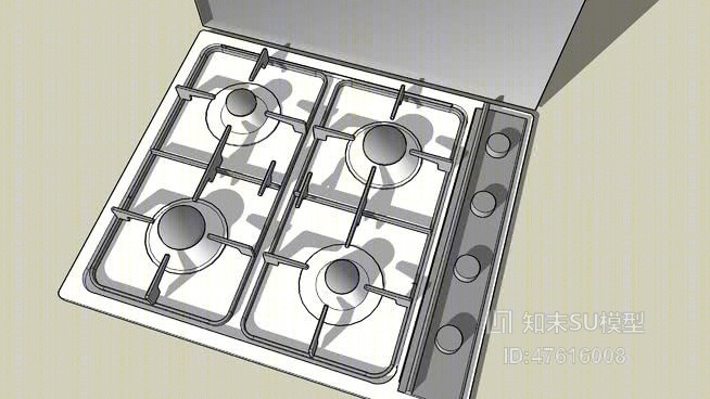 灶台SU模型下载【ID:819326175】