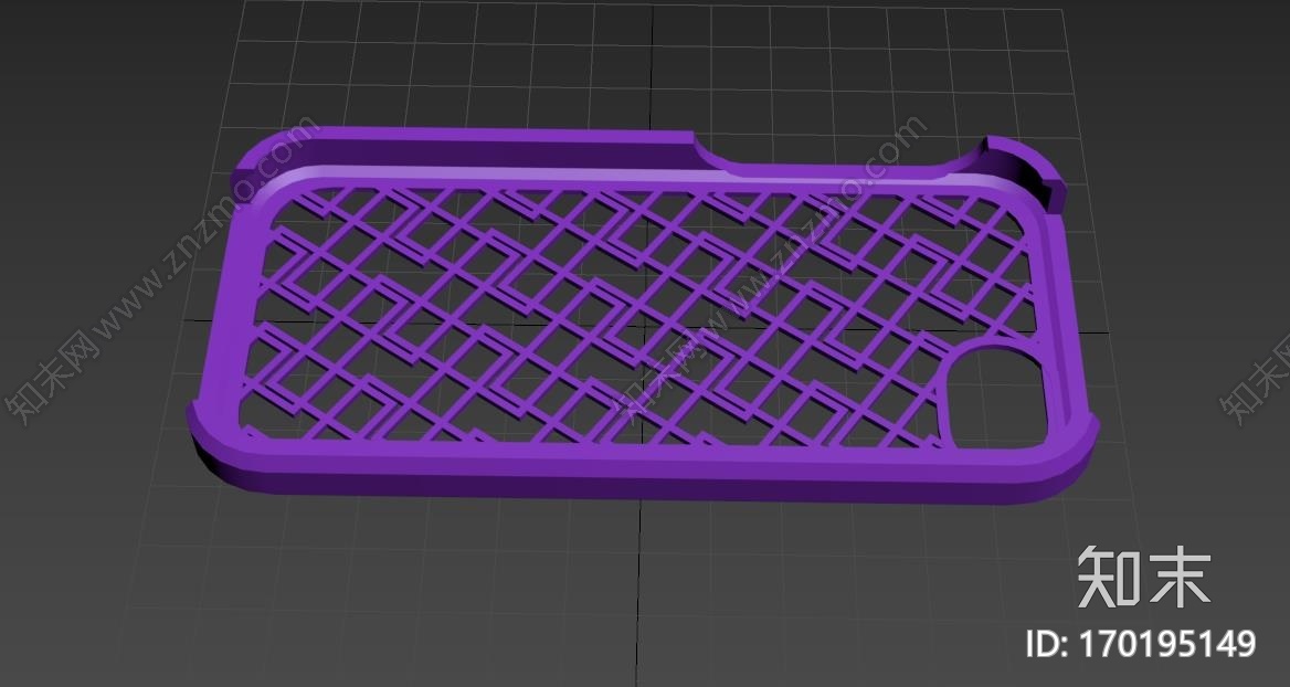 iPhone4手机壳3d打印模型下载【ID:170195149】