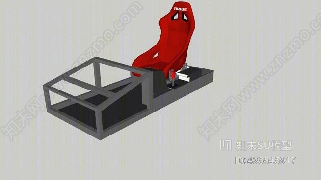 赛车模拟器SU模型下载【ID:435545917】