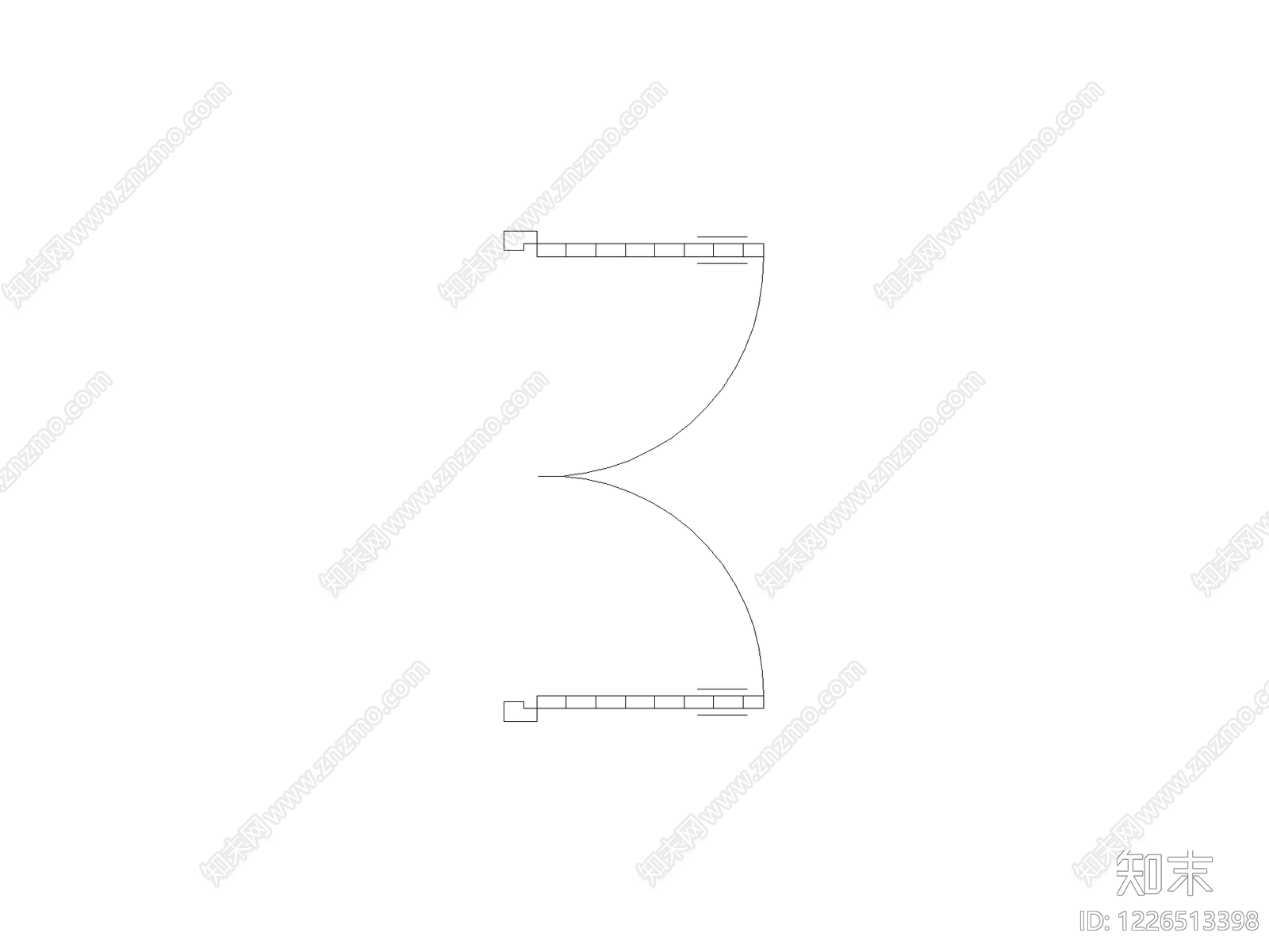 现代内门系统CAD图纸