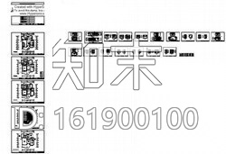 [成都]某三居室A1样板房装修图施工图下载【ID:161900100】