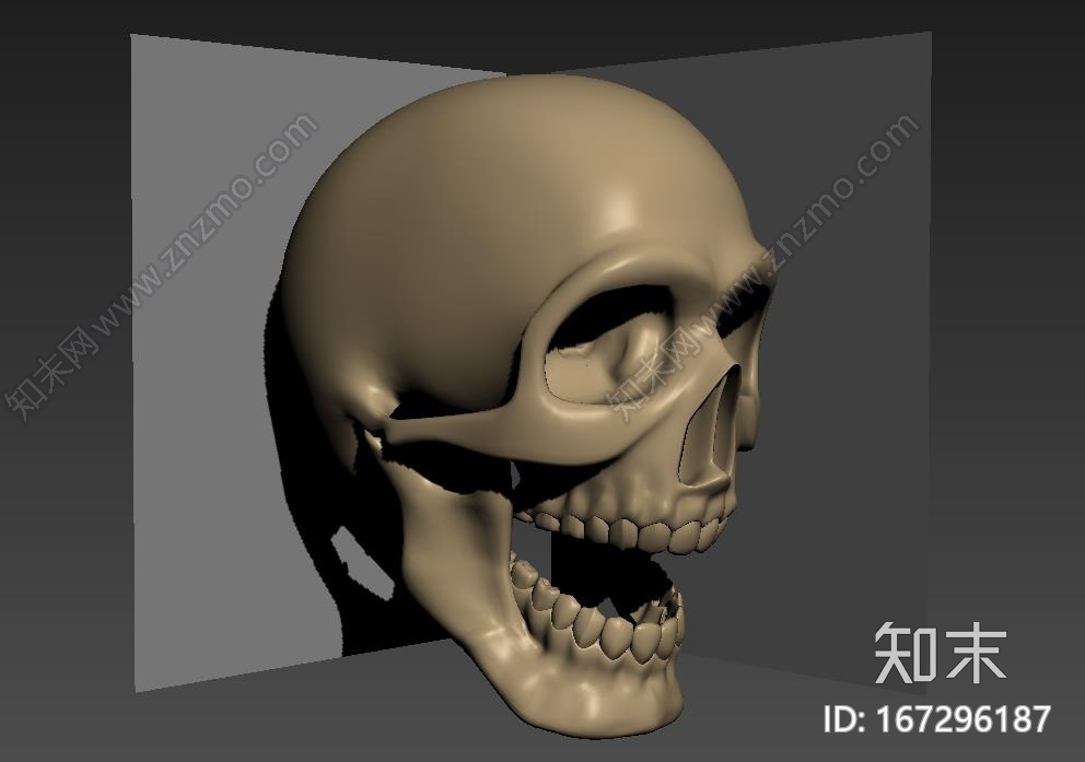 骷髅头.CG模型下载【ID:167296187】