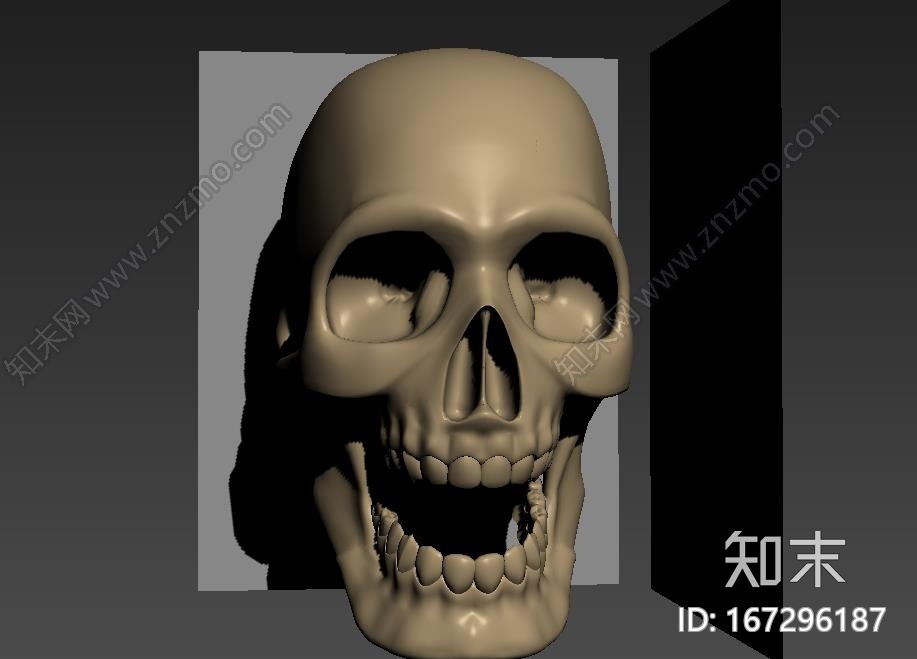 骷髅头.CG模型下载【ID:167296187】