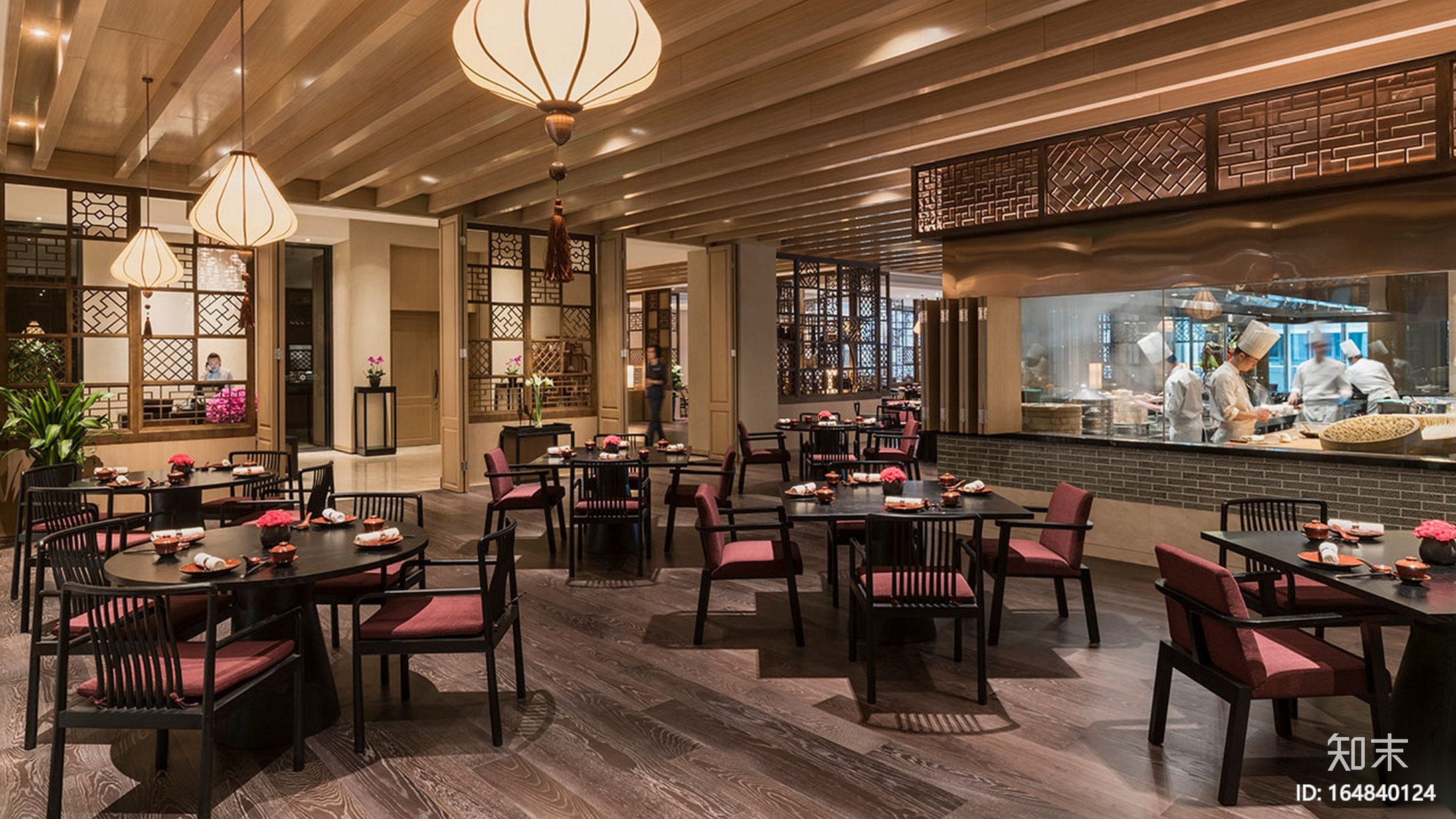 [福建]厦门五星知名度假酒店施工图+效果图cad施工图下载【ID:164840124】