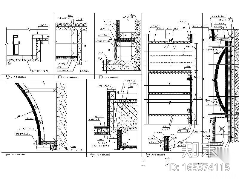 [厦门]大型自助式KTV空间施工图（含效果）cad施工图下载【ID:165374115】