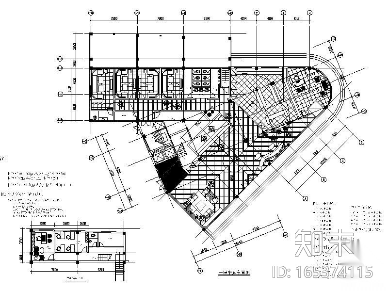 [厦门]大型自助式KTV空间施工图（含效果）cad施工图下载【ID:165374115】