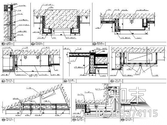 [厦门]大型自助式KTV空间施工图（含效果）cad施工图下载【ID:165374115】