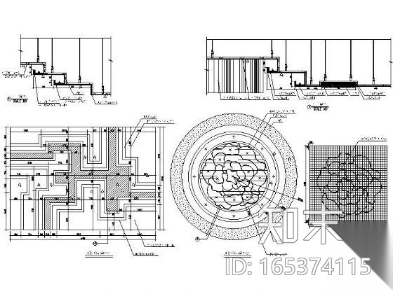 [厦门]大型自助式KTV空间施工图（含效果）cad施工图下载【ID:165374115】