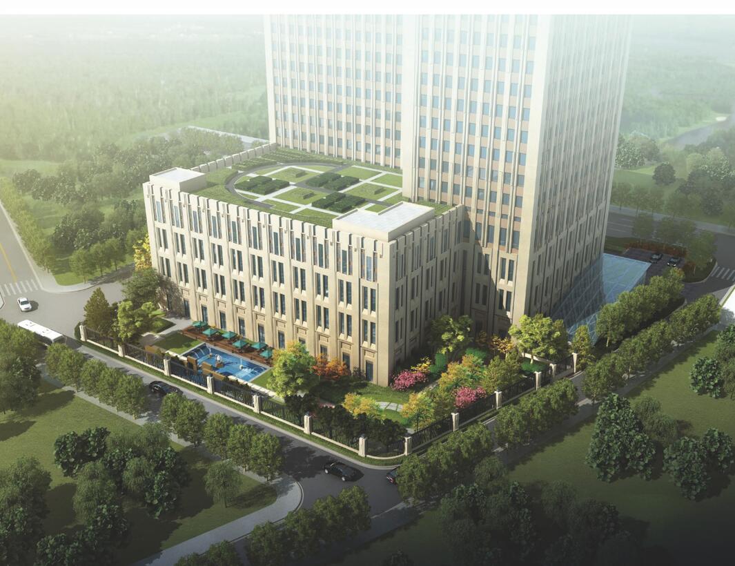 【江苏】江宁万达嘉华酒店景观方案设计文本（PDF+55页）施工图下载【ID:167048170】